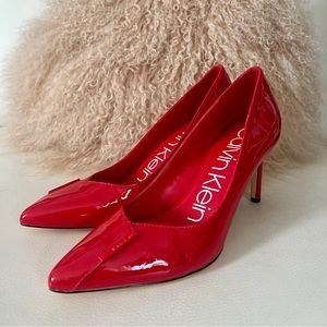Calvin Klein Cherry Red Heels